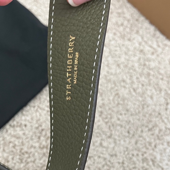 NWT Strathberry Lana Hobo Bag in Khaki Green - Picture 7 of 10